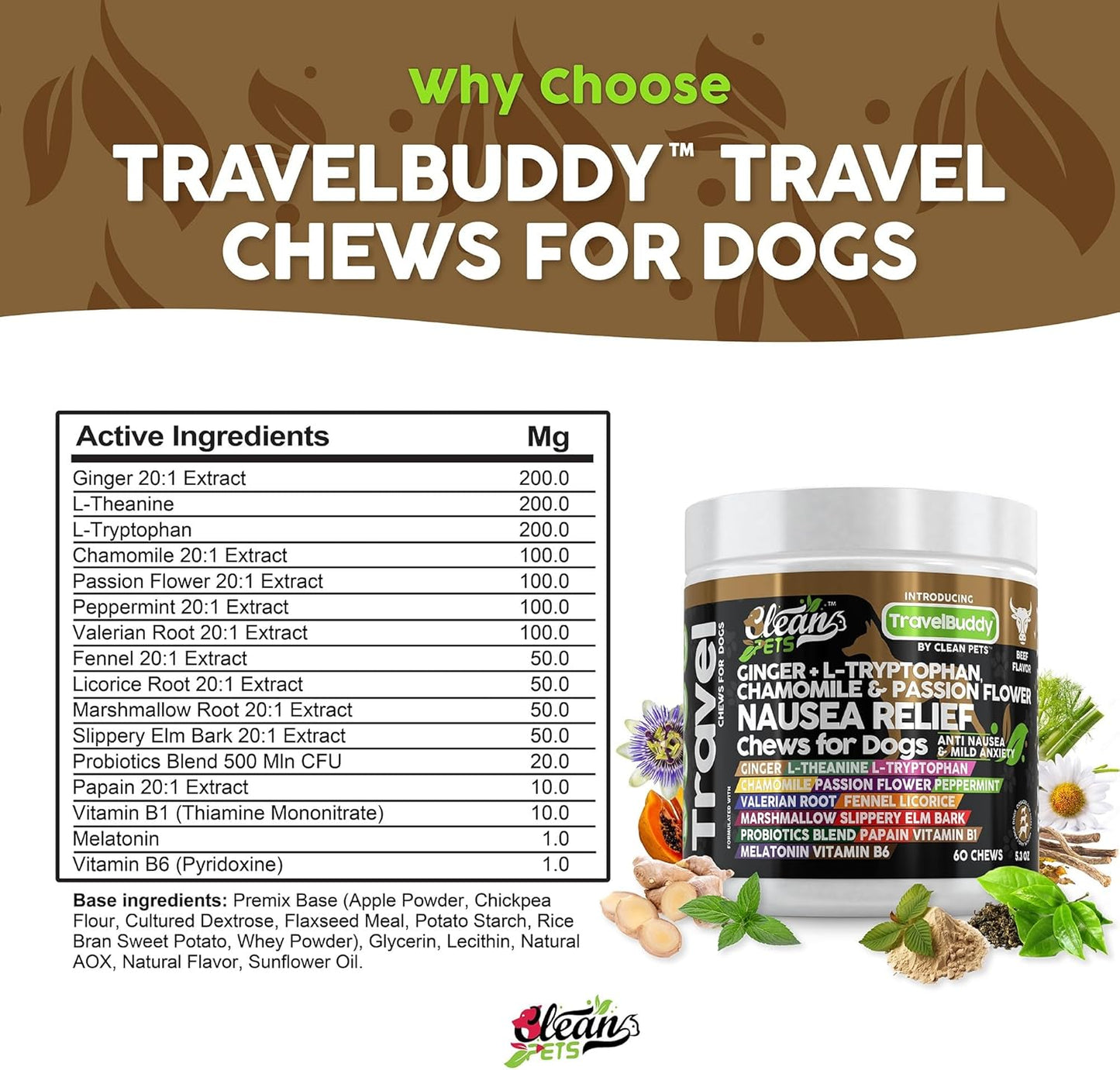 Travel Buddy: Travel chews