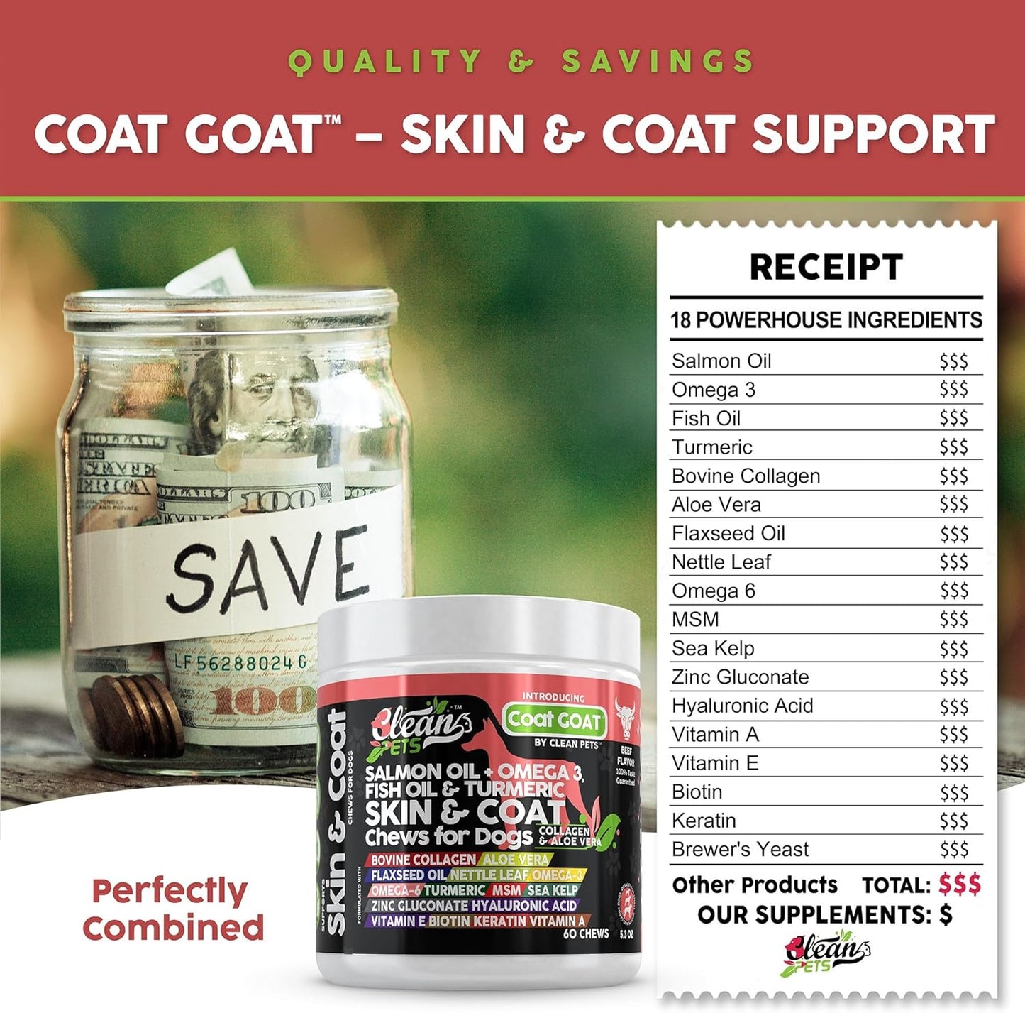 Coat GOAT: skin & coat chews