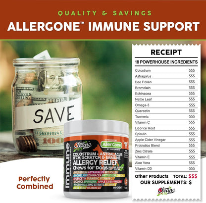 AllerGone: Allergy immune chews