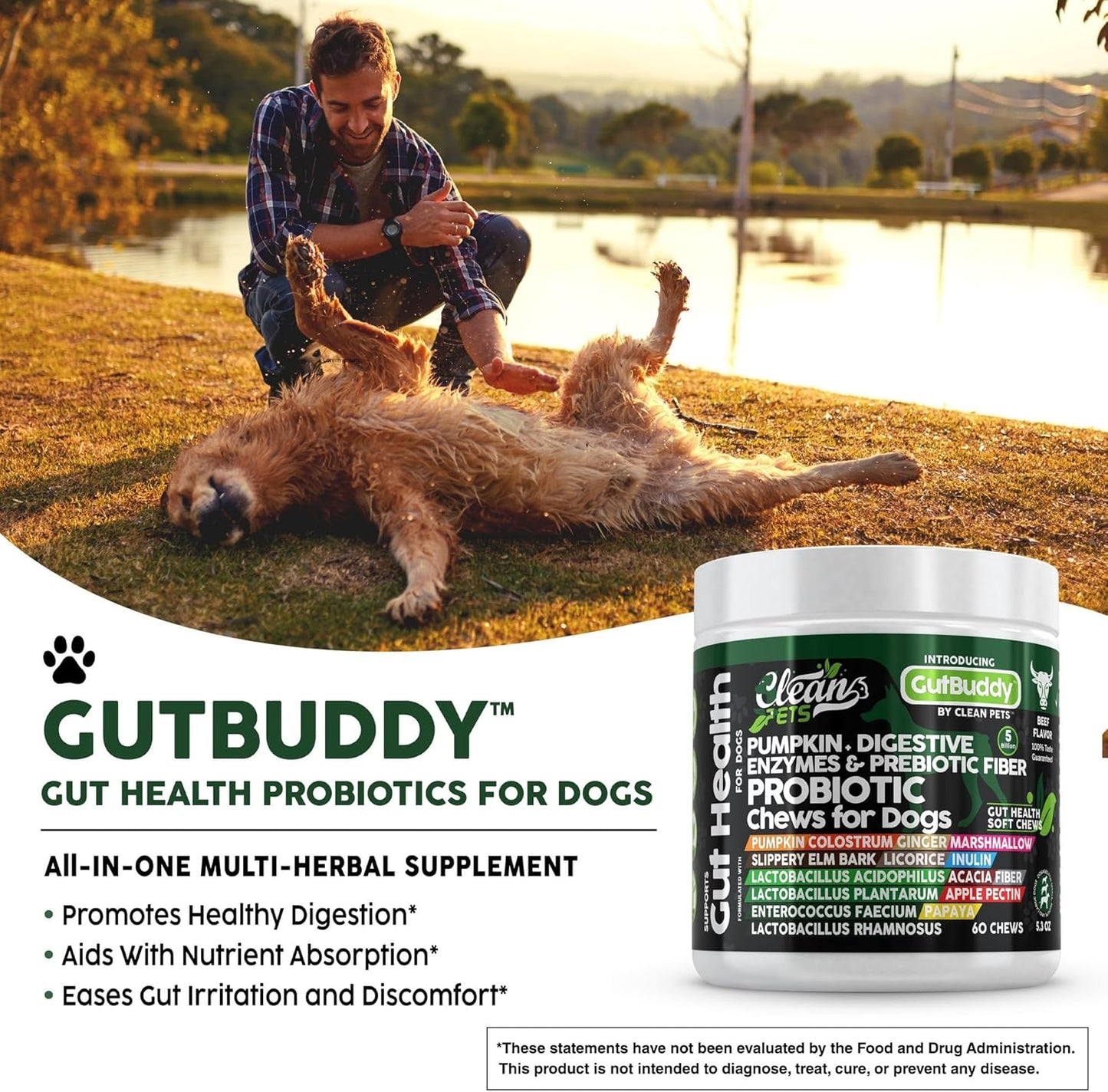 GutBuddy: Probiotic Chews