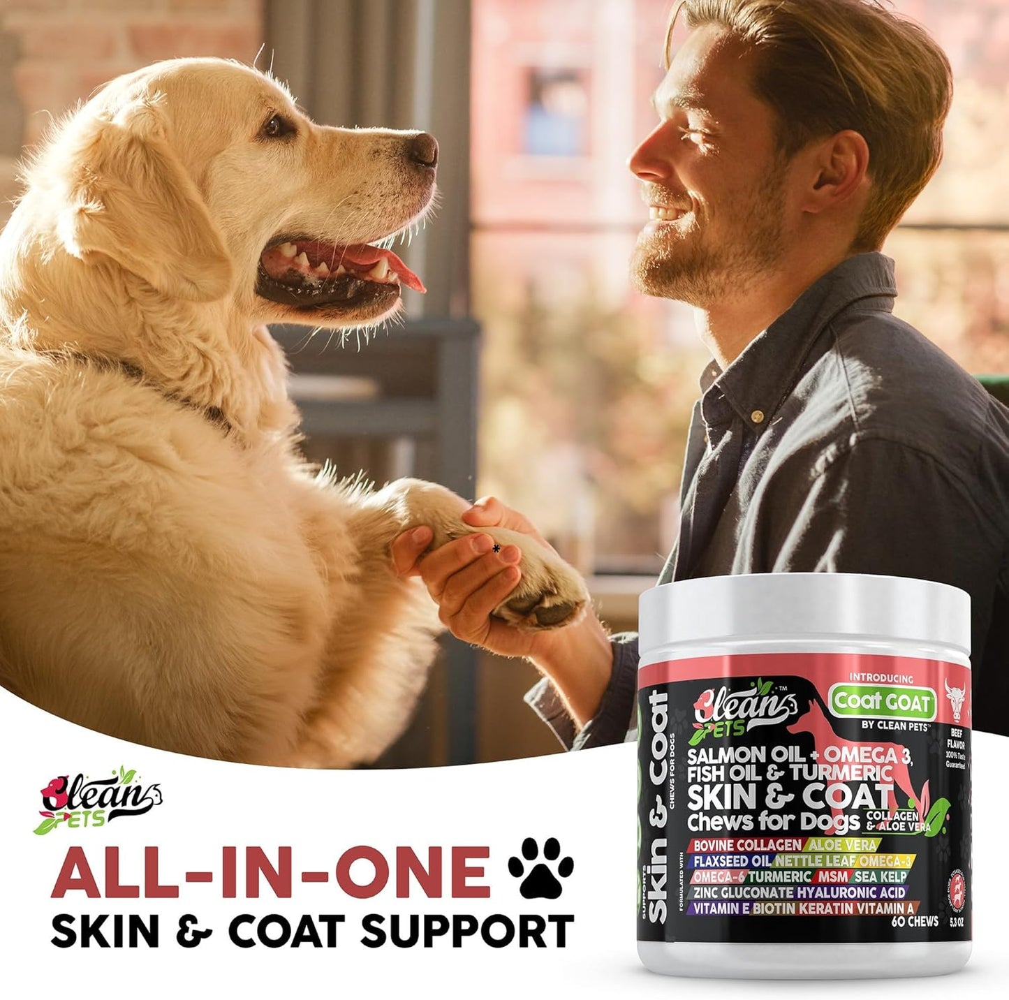 Coat GOAT: skin & coat chews