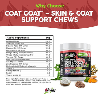 Coat GOAT: skin & coat chews